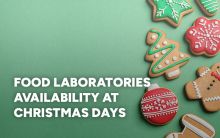 Food Laboratories availability at Christmas Days